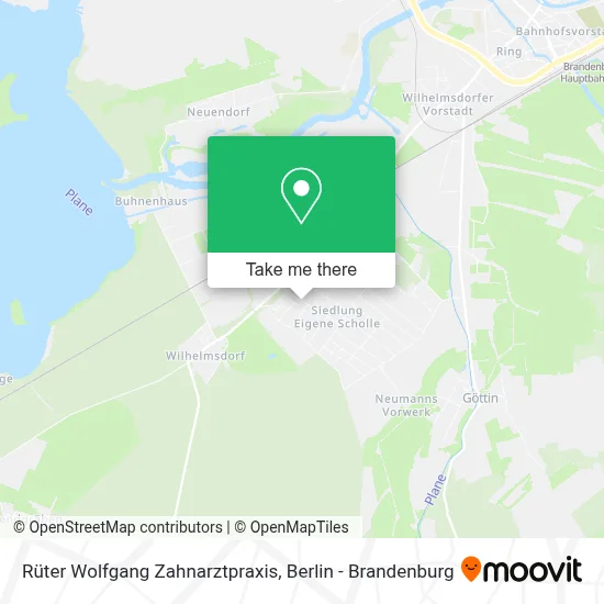 Rüter Wolfgang Zahnarztpraxis map