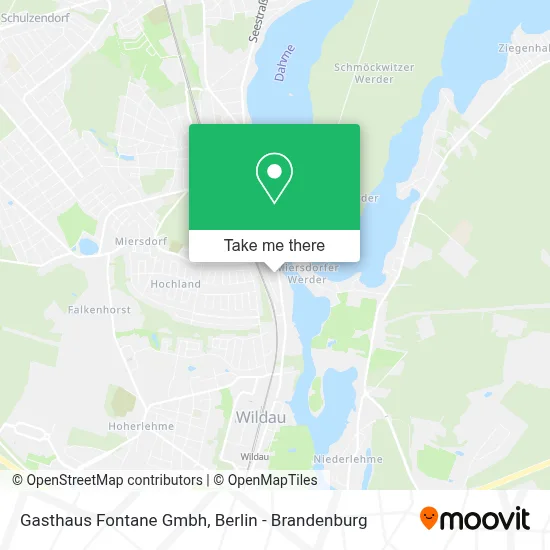 Gasthaus Fontane Gmbh map