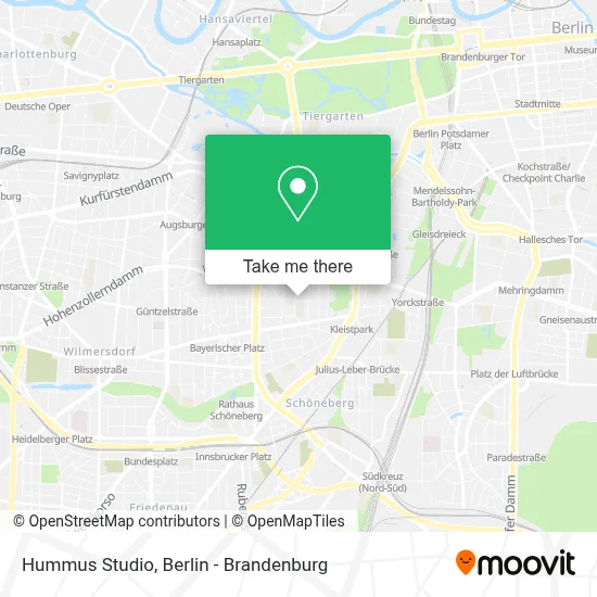 Hummus Studio map