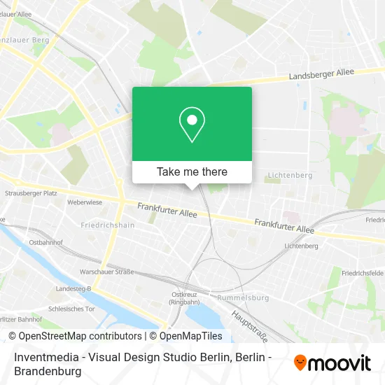 Inventmedia - Visual Design Studio Berlin map