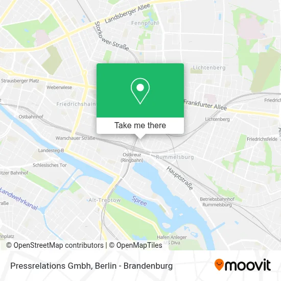 Pressrelations Gmbh map