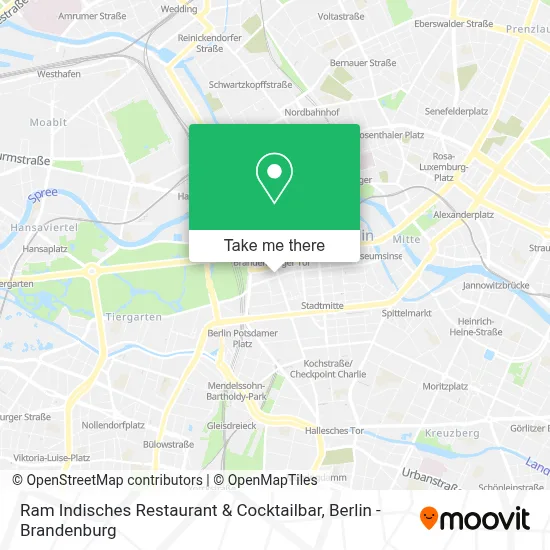 Ram Indisches Restaurant & Cocktailbar map