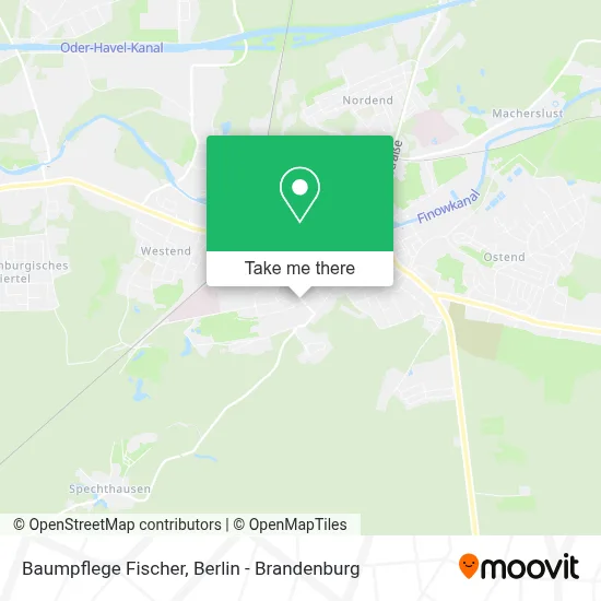 Baumpflege Fischer map