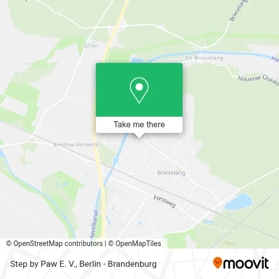 Step by Paw E. V. map