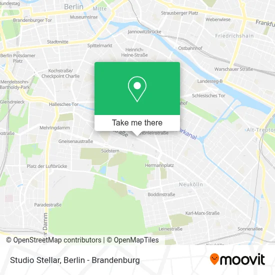 Studio Stellar map