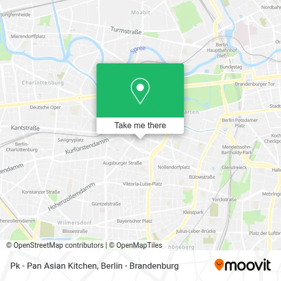 Pk - Pan Asian Kitchen map