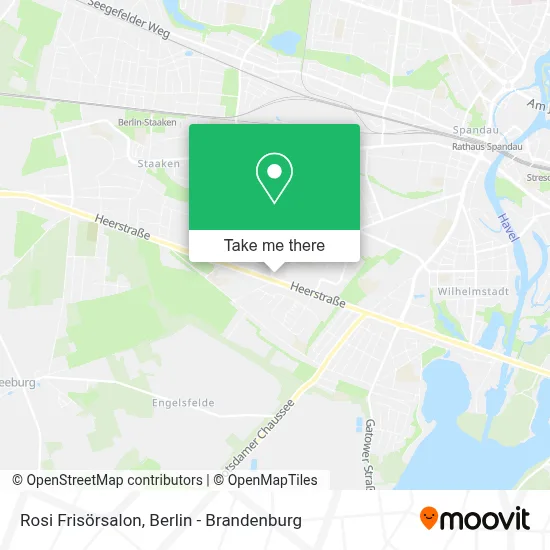 Rosi Frisörsalon map