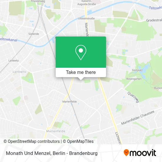 Monath Und Menzel map