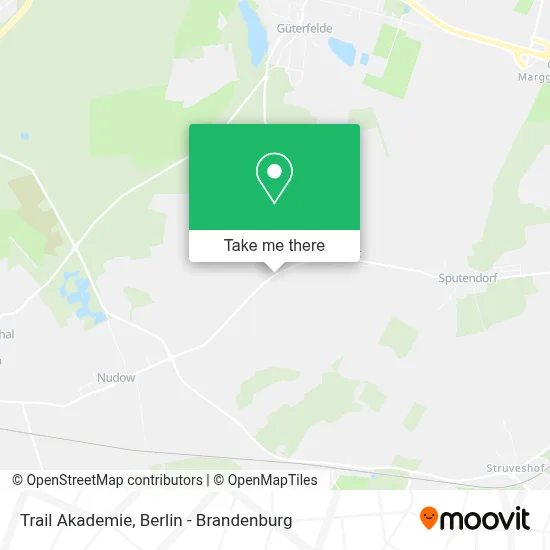 Trail Akademie map