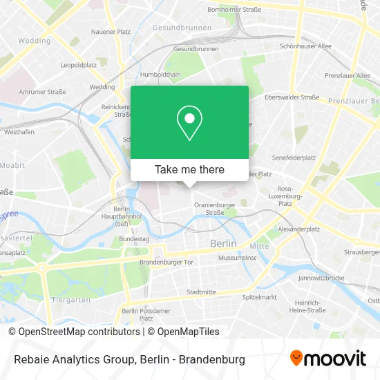 Rebaie Analytics Group map