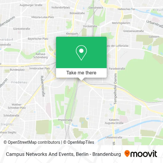 Campus Networks And Events map