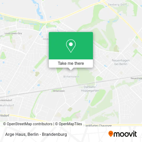 Arge Haus map