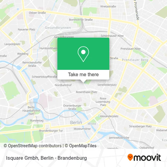 Isquare Gmbh map