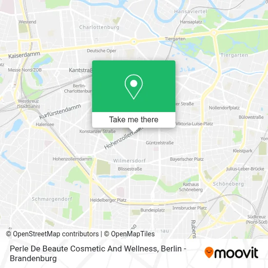 Perle De Beaute Cosmetic And Wellness map