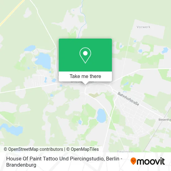 House Of Paint Tattoo Und Piercingstudio map