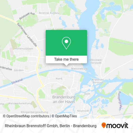 Rheinbraun Brennstoff Gmbh map