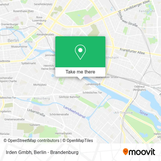 Irden Gmbh map
