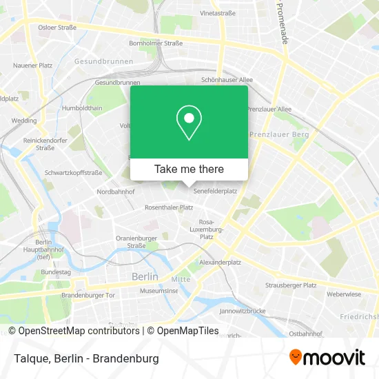 Talque map
