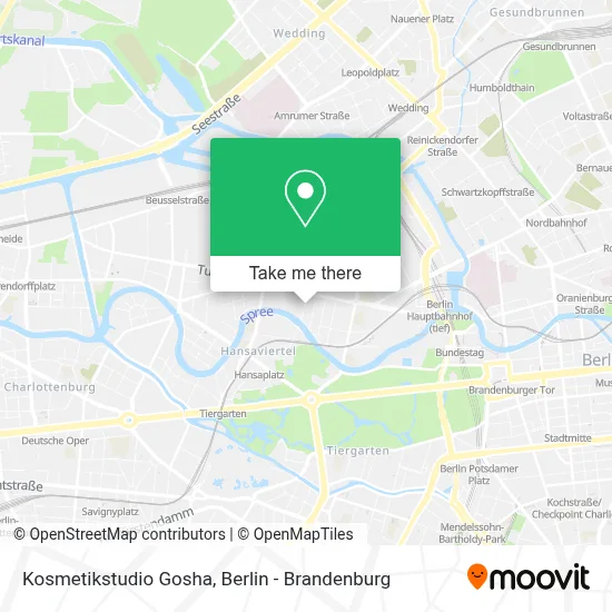 Kosmetikstudio Gosha map