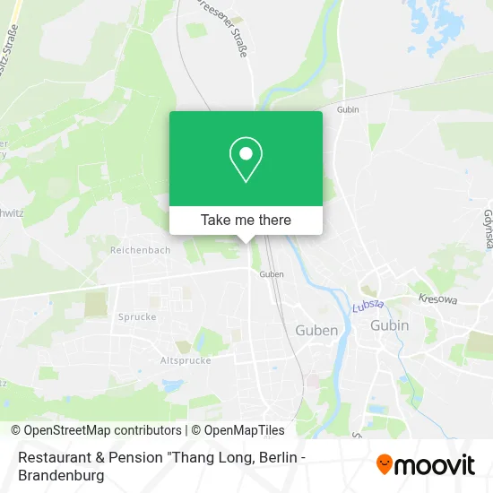 Restaurant & Pension "Thang Long map