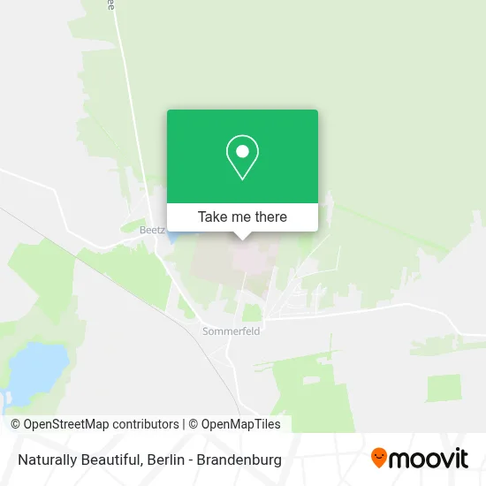 Naturally Beautiful map
