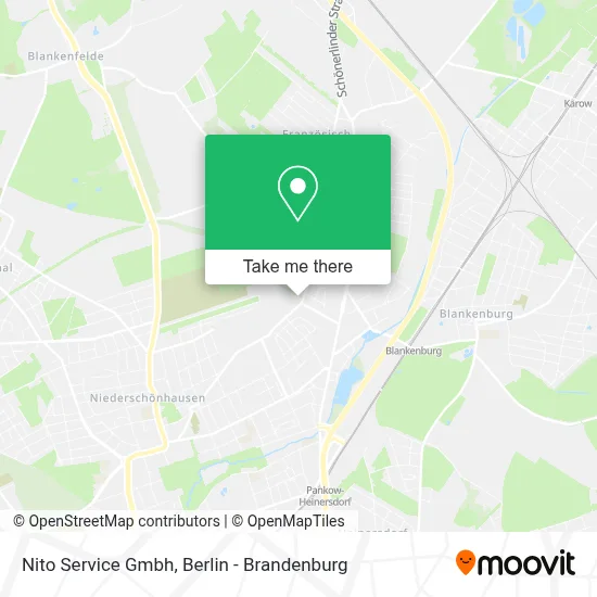 Nito Service Gmbh map