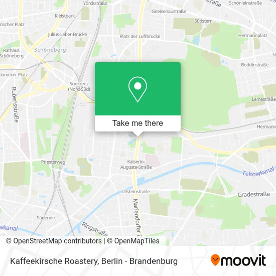 Kaffeekirsche Roastery map