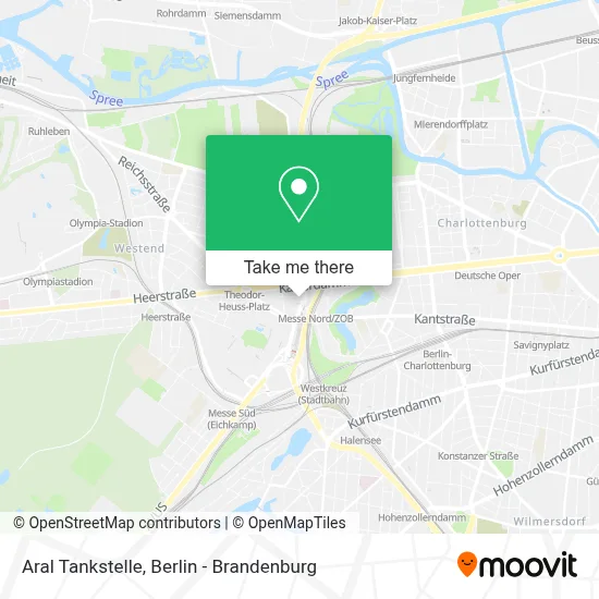 Aral Tankstelle map