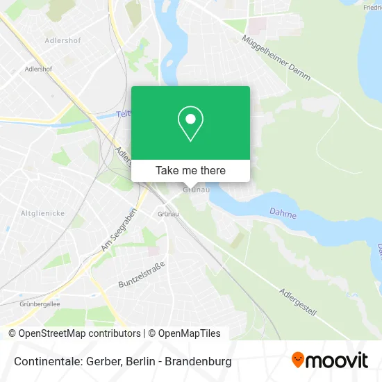 Continentale: Gerber map