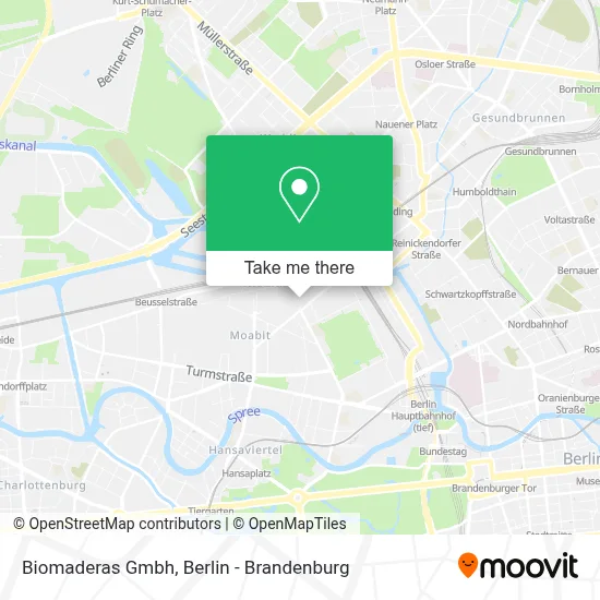 Biomaderas Gmbh map
