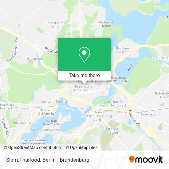 Siam.Thaifood map