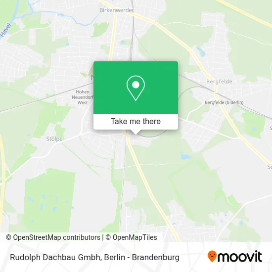 Rudolph Dachbau Gmbh map