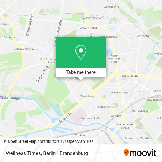 Wellness Times map