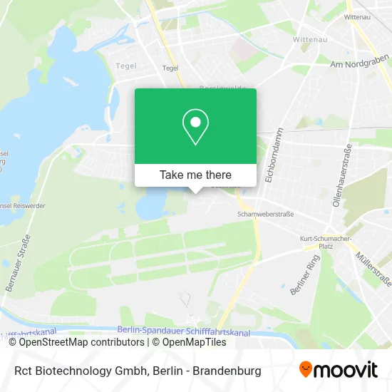 Rct Biotechnology Gmbh map