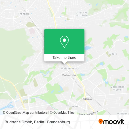 Budtrans Gmbh map