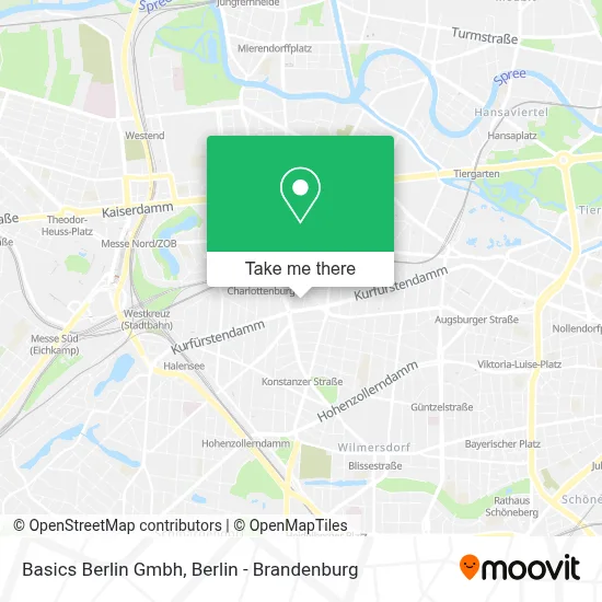 Basics Berlin Gmbh map
