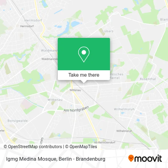Igmg Medina Mosque map