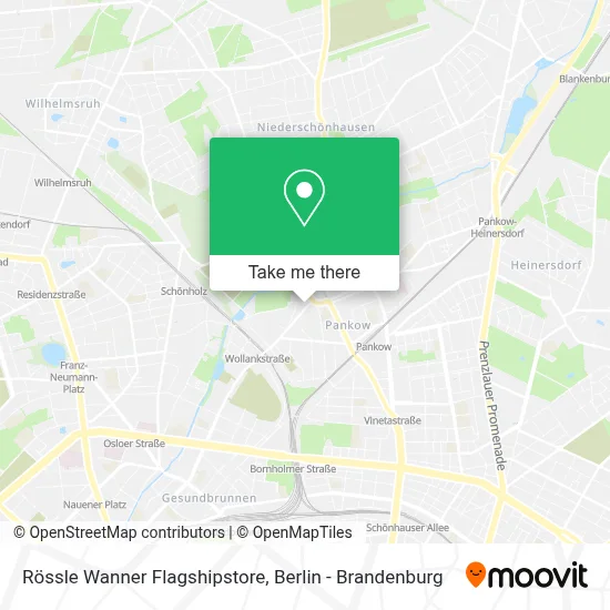 Rössle Wanner Flagshipstore map