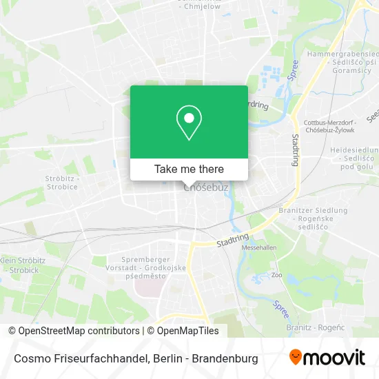 Cosmo Friseurfachhandel map