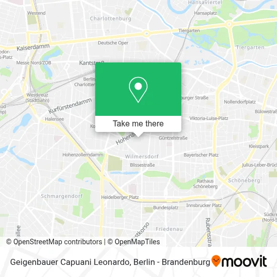 Geigenbauer Capuani Leonardo map