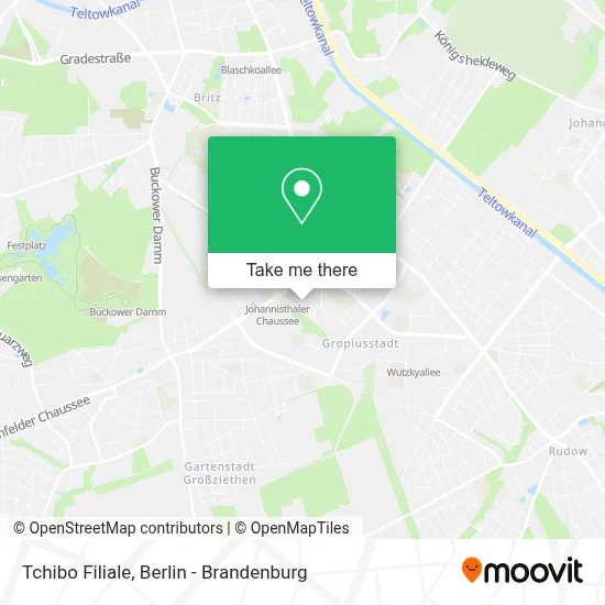 Tchibo Filiale map