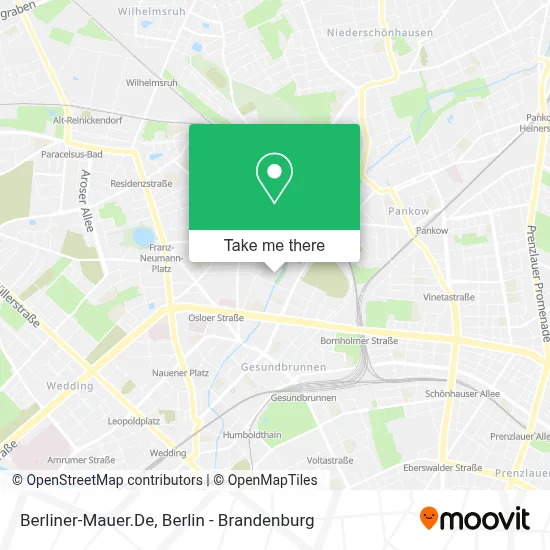 Berliner-Mauer.De map