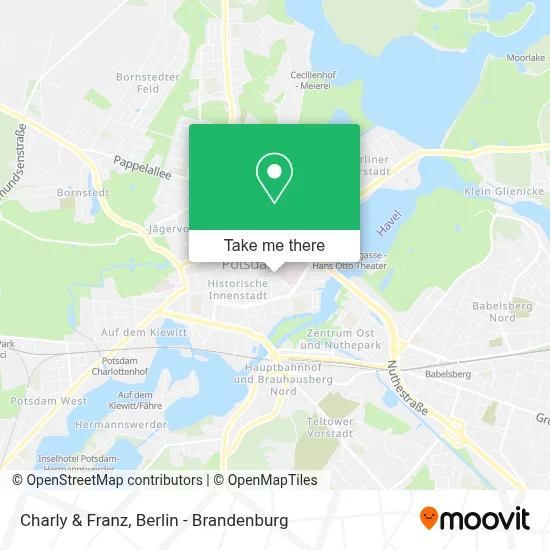 Charly & Franz map