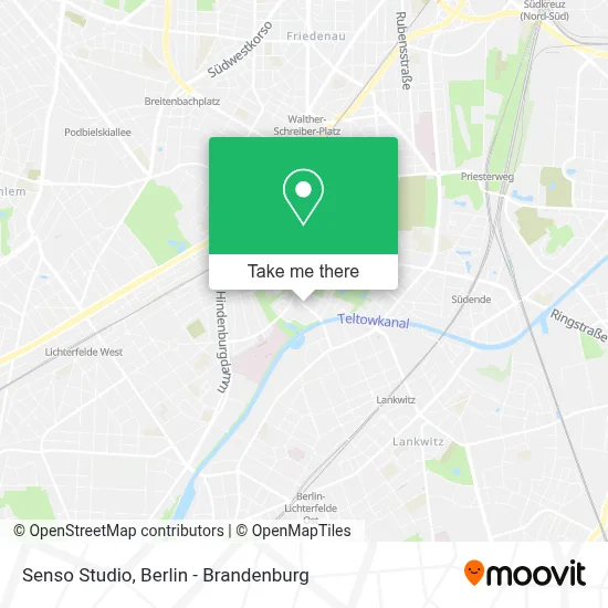Senso Studio map