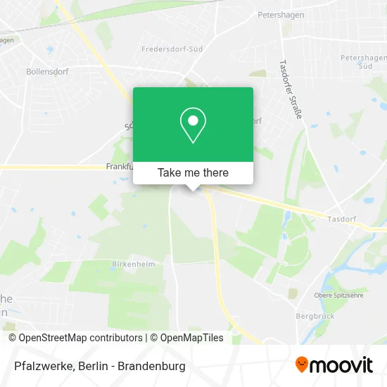 Pfalzwerke map