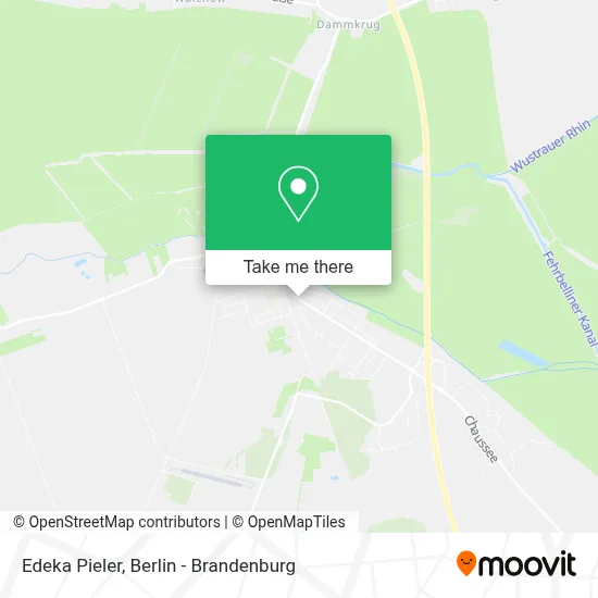Edeka Pieler map