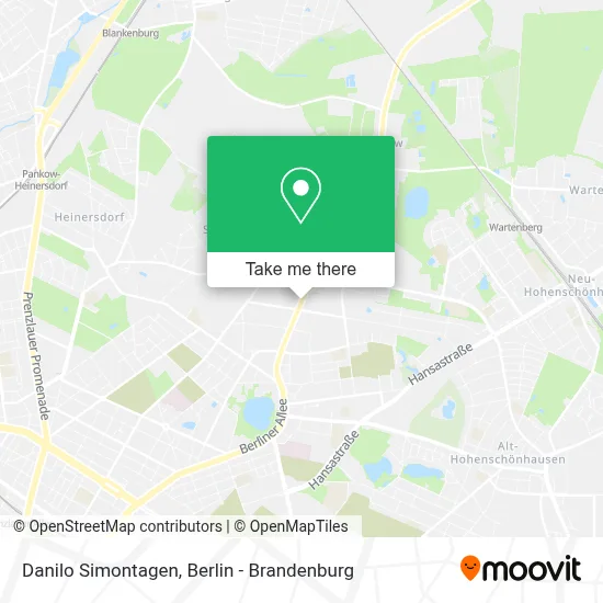 Danilo Simontagen map