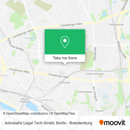 Advokatix Legal Tech Gmbh map
