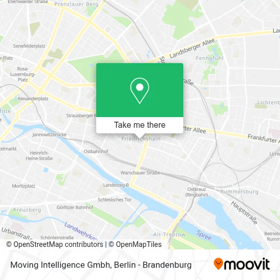 Moving Intelligence Gmbh map
