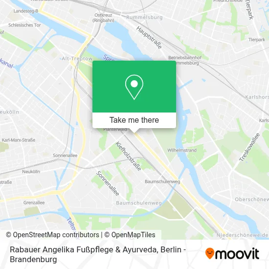 Rabauer Angelika Fußpflege & Ayurveda map